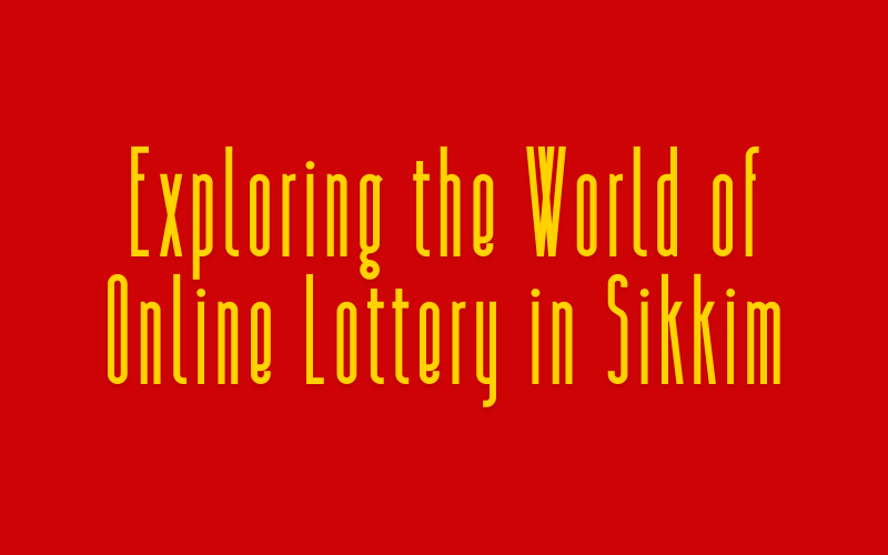 sikkim lottery online