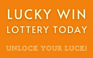 lucky win lottery today