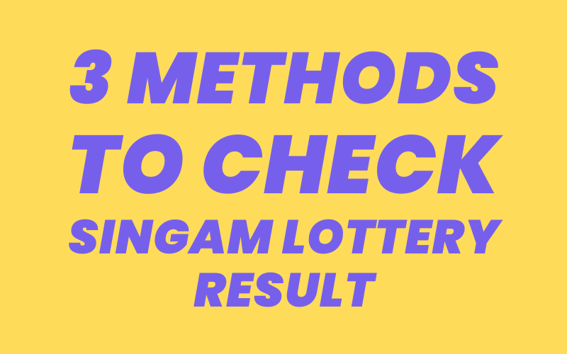 singam lottery result