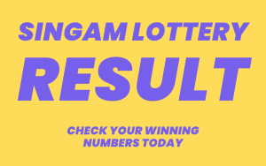 singam lottery result