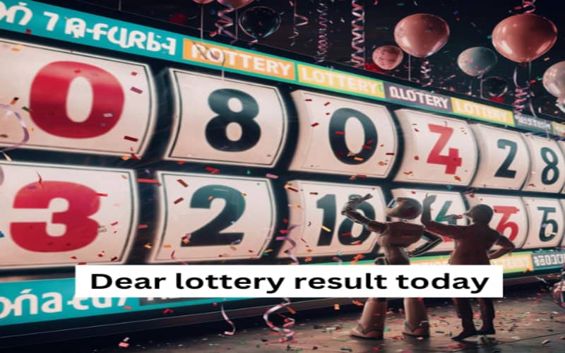 dear lottery result today play