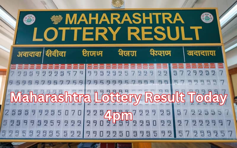 maharashtra lottery result today 4pm