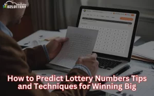 how to predict lottery numbers